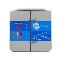 Usine directe Mini Mobile DC congélateur 220V moteur véhicule réfrigérateur pour ferme magasin d'alimentation et hôtel chambre froide stockage
