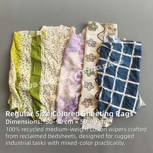 Trapos de Limpieza Reutilizables para Uso Marino, 10 kg de Trapos Mixtos, Importadores en Japón, Trapos de Algodón para Limpieza - Product Image 2