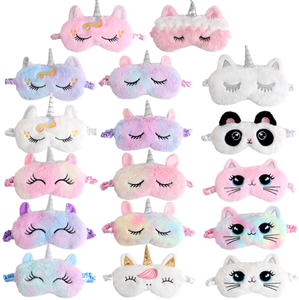 <span class=keywords><strong>Antifaz</strong></span> de Peluche Suave y Colorido <span class=keywords><strong>para</strong></span> <span class=keywords><strong>Dormir</strong></span>, Lindo <span class=keywords><strong>Unicornio</strong></span> de Dibujos Animados con Color Degradado, Protector de Ojos <span class=keywords><strong>para</strong></span> Niños - Product Image 6