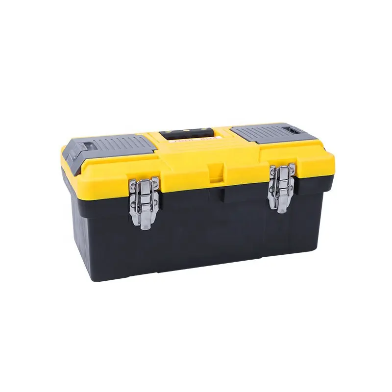 2022 Portable Steel Tool Case Storage Tool Box With 2 Locks Easy to Carry