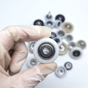 Moderne 15KG Nutzlast Kunststoff Pom Radlager Nylon Riemens cheibe Rad 6x30x10 12x28x6MM Schiebefenster rolle 6x30x10 6x30x12 - Product Image 5