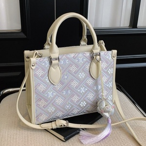2026 High Quality OEM ODM Factory Wholesale New Arrival <b>Purple</b> Crossbody Bag Ladies <b>Handbags</b> Ladies Luxury Tote Bag for Women - Product Image 1