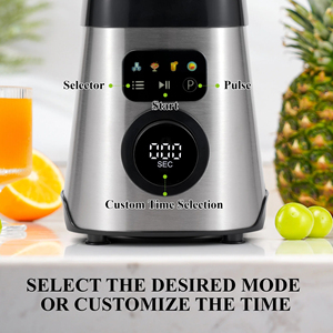 Licuadora de 1200W para Batidos y Smoothies, Trituradora de Hielo y Frutas Congeladas, Licuadora Autolimpiante, Licuadora de Nutrientes, Licuadora de Sobremesa - Product Image 3