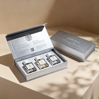 Coffret Cadeau de Parfum de Luxe - Boîtes Rigides - Emballage d'Huiles Essentielles Parfumées avec Fermeture Magnétique - Boîte Cosmétique Écologique