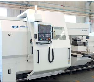 高精度CNC自動旋盤 ファナックCAK61100 フラットベッド横型旋盤加工機（重切削加工用） - Product Image 2