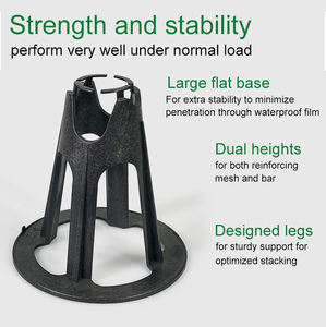 Woshun 25mm à 90mm 1 "à 3 5/8" SOG Clip-on SOG Plastique Bar Chaise Dalle sur Sol Bar Chaise Combinaison Clip-On Bar Chaise - Product Image 3