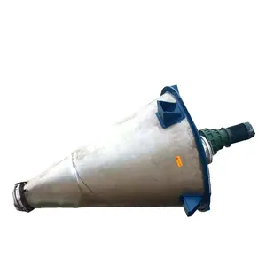 Miscelatore a cono a doppia elica in acciaio inossidabile miscelatore non a gravità miscelatore verticale a cono in polvere secca