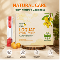 Pâte à mâcher à base de plantes Dio OEM/ODM pour le confort de la gorge, 10 sachets d'extrait botanique naturel pour l'hydratation quotidienne de la gorge