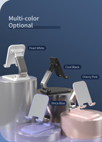 Tablette de bureau pliable universelle réglable Support vidéo Vlog Support pour téléphone portable