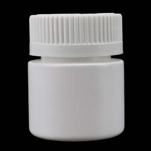 Groothandel 30Ml Matte Witte Hdpe Plastic <span class=keywords><strong>Capsule</strong></span> Container Medicine Pil Fles Met Aluminiumfolie Pakking En Schroefdop - Product Image 1