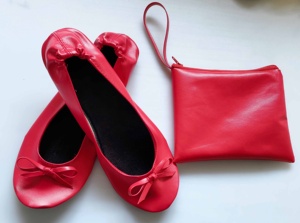 Chaussures pliables chaussures d'après-fête <span class=keywords><strong>ballerine</strong></span> bon marché pliable femmes cooper roll Up <span class=keywords><strong>ballerine</strong></span> pantoufles de mariage - Product Image 3