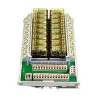 Module de relais basse puissance 16 points 24V 8A pour l'intégration dans les panneaux de commande CNC