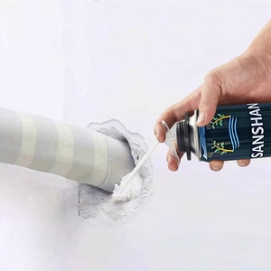 MU CHAO A22 750ml <span class=keywords><strong>Mousse</strong></span> <span class=keywords><strong>polyuréthane</strong></span> de qualité B à expansion par pulvérisation, haute <span class=keywords><strong>densité</strong></span>, blanche, économique - Product Image 4