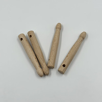 Benutzer definierte Holz Mini Drum Sticks Schlüssel bund Drumsticks Schlüssel ring für Werbe geschenk