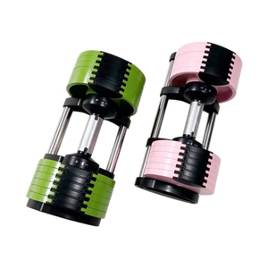 CZFIT ET0032 OEM Steel Adjustable Electroplated Dumbbell Set for <b>Strength</b> <b>Training</b> Custom Logo & Packaging Gym Equipment - Product Image 1
