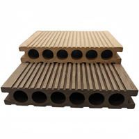 Plancher extérieur en composite bois-plastique (WPC) 140*25 MM, en promotion, brossé, ignifuge et étanche