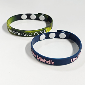 Pulseras de Silicona Personalizadas de Alta Calidad, Pulseras de Goma con Mensaje o Logotipo, Banda Promocional de Calidad - Product Image 6