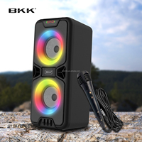 Sistema de Sonido Estéreo Profesional para Cine en Casa, Portátil, con Altavoz Inalámbrico LED RGB de 4 Pulgadas y 5.2 Canales, Audio de Alta Calidad (B86)