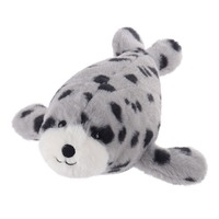 Nouveau mignon cheveux courts personnalisé en gros vague sceau en peluche Animal pour garçons et filles Souvenirs bébé jouet de couchage