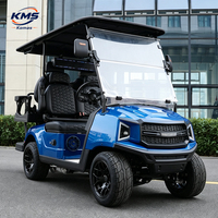 Nouvelles Voitures de Golf Électriques 4 Places, Chariots de Tourisme Tout-Terrain, Mini Camion Électrique à Batterie au Lithium pour Attractions Touristiques