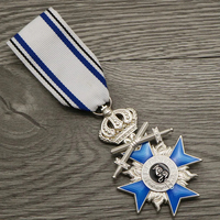 Couronne de Bavière prussienne Croix Emblème en émail en métal Médaille d'insigne commémorative soviétique