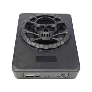 Subwoofer Activo Delgado para Auto de 10 Pulgadas con DSP, 6.1 Canales, Bajo el Asiento, Altavoz de Bajos con Amplificador Integrado, Sistema de Audio de 12V, Proveedor Mayorista - Product Image 1