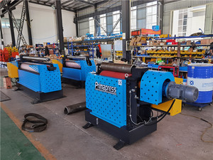 เครื่องรีดแผ่น W12 80*3000สำหรับงานหนักเครื่องดัดแผ่นไฮดรอลิก4ลูกกลิ้ง - Product Image 5