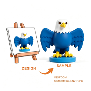 Muñeco de Personaje de Dibujos Animados de PVC Personalizado, OEM ODM, Diseño Artístico Personalizado, Modelo Coleccionable, Nuevo en Caja, Ecológico, CE EN71 CPC - Product Image 3