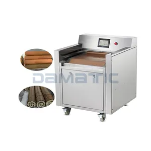 2024 New Swiss Cake Roll Layer Machine Bakery Tiger Skin Cake Rolling Equipment For Small Business Sale