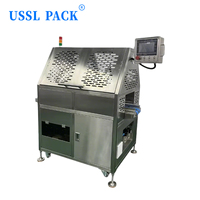 Máquina de Envasado Automática Continua Tipo Sleeve para Botellas de Salsa con Control de Pantalla de Acero Inoxidable S-60, Paquete Grupal