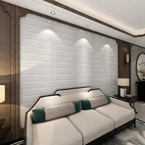 Papel tapiz autoadhesivo de espuma para decoración del hogar, papel tapiz 3d para sala de estar y dormitorio