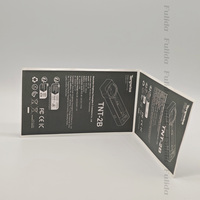 Étiquette personnalisée en PVC blanc découpée à la forme, étanche et résistante à l'huile, 4x6, autocollant d'emballage pour câble vintage, code QR, durable, pour appareil photo, ordinateur, téléphone portable