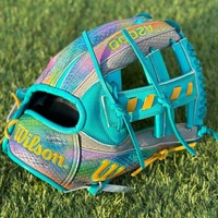 Nouveau gant de baseball et de softball en cuir véritable, design personnalisé et différentiel, vente en gros, pour sportifs professionnels 2026