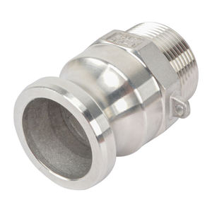 Toàn cầu Loại F <span class=keywords><strong>CamLock</strong></span> khớp nối ống rãnh lắp ODM thép không gỉ 301/304/<span class=keywords><strong>316</strong></span> 2 \ "phích cắm x 2 \" NPT hộp cao áp nam - Product Image 3