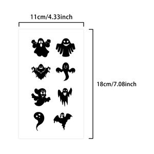 Tatuaje Temporal Little Spirit Squad, Muñeca Daruma, Tatuaje Semipermanente Impermeable, Dura 2 Semanas, Tatuaje Herbal para Dedo y <span class=keywords><strong>Mano</strong></span> - Product Image 2