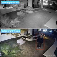 Caméra IP PoE 4MP HD 4COVR, mini caméra IP67 grand angle, vision nocturne couleur, micro intégré, détection humaine IA, OEM, mini caméra CCTV à faible coût