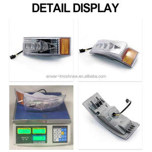 LED Truck Side Marker Light OEM lampada angolare ambra per Volvo FH FM E approvato 3981668 3981667 - Product Image 6