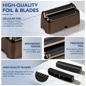 Oferta Especial: Kits de Repuesto para Cortadora de Láminas UV BaBylissPRO, Cuchilla de Cartucho de Doble Filo de Acero Inoxidable de Alta Calidad, Marca <span class=keywords><strong>Babyliss</strong></span> - Product Image 2