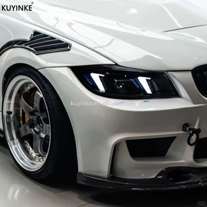 KUYINKE Phares avant LED de mise à niveau pré-LCI pour <span class=keywords><strong>BMW</strong></span> Série 3 / E90 2005 2006 2007 <span class=keywords><strong>2010</strong></span> 2011, ensemble de phares xénon pour berline - Product Image 2