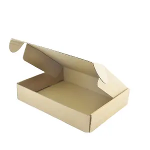 Eco 친절한 겹 able 브라운 Kraft 종이 장식적인 상자 아기 선물 포장 우송자 상자