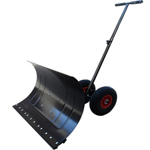 พลั่วตักหิมะแบบมีล้อเป่าลมพร้อมใบมีดโลหะสำหรับกำจัดหิมะ - Product Image 6