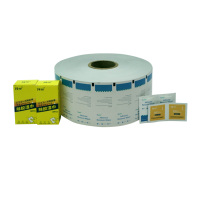 Lingettes décollantes stériles, résistantes à l'humidité, recyclables, avec revêtement PE, pour produits en papier et emballages