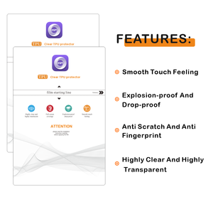Factory Direct HD 3D 9H Protector <span class=keywords><strong>DE</strong></span> PANTALLA <span class=keywords><strong>DE</strong></span> PRIVACIDAD <span class=keywords><strong>DE</strong></span> <span class=keywords><strong>hidrogel</strong></span> Soft Matte TPU TPH Relojes inteligentes Tabletas PC Clear HD Cutting - Product Image 3