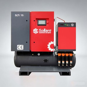 <span class=keywords><strong>Compresor</strong></span> de Aire de Tornillo con Certificación CE ISO, con Tanque y Secador, 10HP 15HP 20HP para Aplicaciones Industriales - Product Image 6