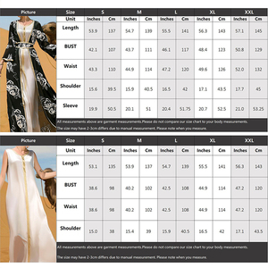 TONGYANG – ensemble Abaya brodé de fleurs, deux pièces, <span class=keywords><strong>gilet</strong></span> longue robe avec ceinture, <span class=keywords><strong>Kimono</strong></span> Eid musulman dubaï marocain Kaftan arabe femmes - Product Image 6