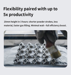 Impresión de joyería SLM 3 D, láser glorioso, velocidad de forma muy rápida, máquina de impresora Dental de Metal 3D para odontología, laboratorio, técnico de corona - Product Image 5