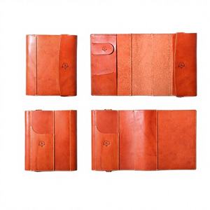 Organisateur de bureau en cuir véritable de luxe avec protection anti-odeur, rechargeable, porte-documents professionnel NBC-0041 - Product Image 1