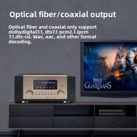 Système audio HIFI haute fidélité pour amplificateur 7.1 canaux, usage domestique, professionnel, haute puissance, pour les passionnés de karaoké