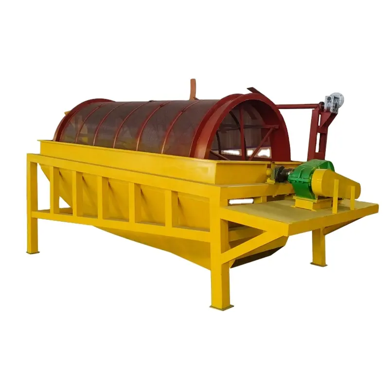 Coal Ash Screening sieving Machine Industrial Rotating drum sieve / Trommel screen / Rotary rotaspiral drum trommel screen sand