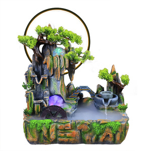 <span class=keywords><strong>Fuente</strong></span> <span class=keywords><strong>de</strong></span> agua Zen decoración Feng Shui rocalla <span class=keywords><strong>fuente</strong></span> <span class=keywords><strong>de</strong></span> agua corriente cascada rocalla <span class=keywords><strong>fuente</strong></span> con luz LED - Product Image 5